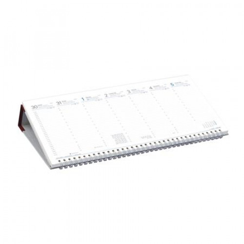 Toptimer Naptár asztali fekvő bordó (2026)