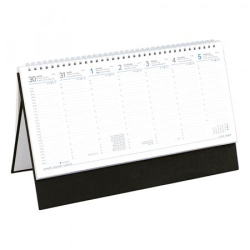 Toptimer Naptár asztali álló fekete (2026)