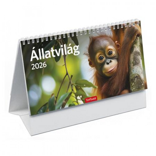 Toptimer Naptár asztali álló Állatvilág (2026)