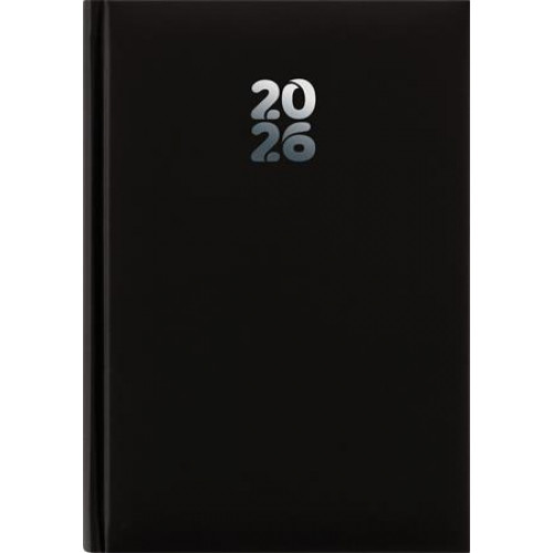 Dayliner Naptár tervező A5 napi Pannon fekete (2026)