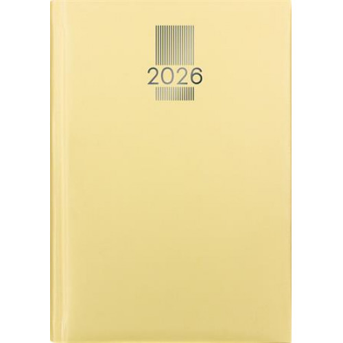 Dayliner Naptár tervező A5 napi MyPastel sárga (2026)