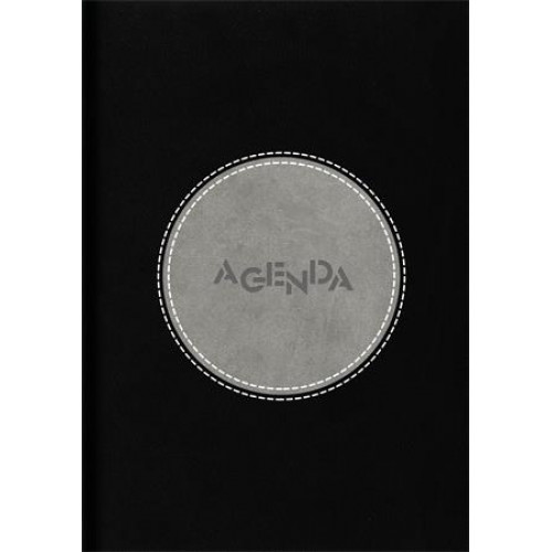 Dayliner Naptár tervező A5 napi Central fekete-szürke (2026)