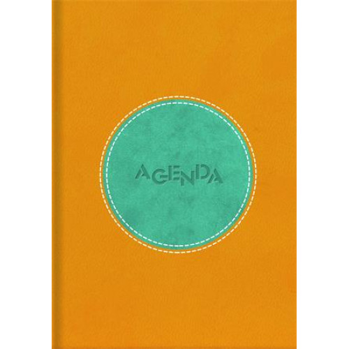 Dayliner Naptár tervező A5 napi Central sárga-türkiz (2026)