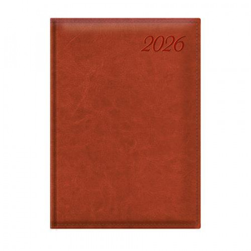 Toptimer Naptár tervező B5 napi Image vörösesbarna (2026)