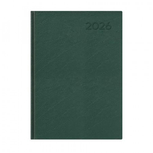 Toptimer Naptár tervező A5 napi Economic zöld (2026)