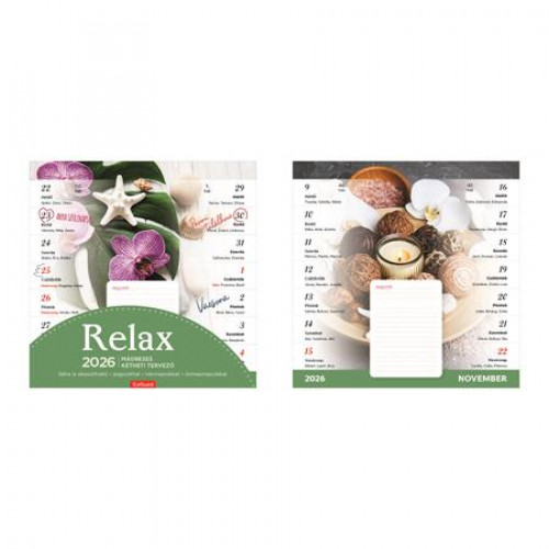 Toptimer Naptár fali mágneses kétheti Relax (2026)