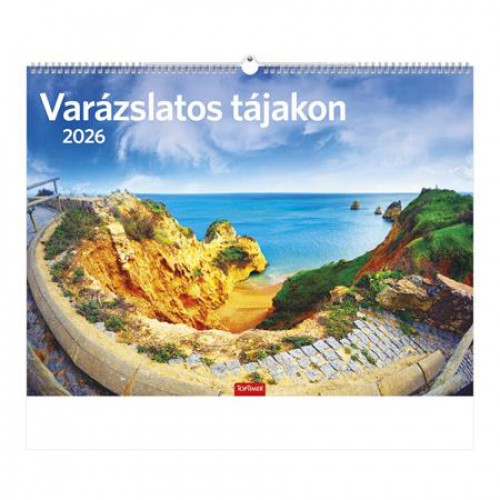 Toptimer Naptár fali Varázslatos tájakon (2026)