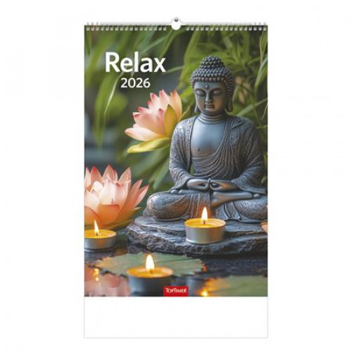 Toptimer Naptár fali Relax (2026)