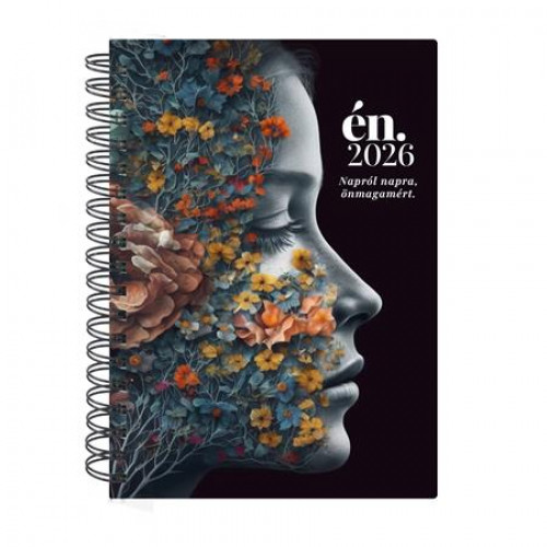 Toptimer Naptár tervező spirálozott A5 napi ÉN 2026