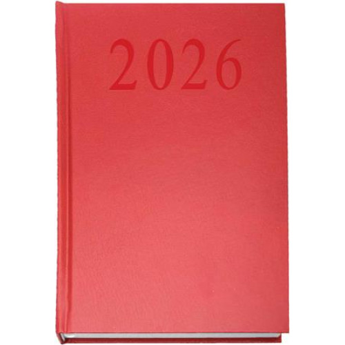 Naptár tervező A5 napi 2026 bordó