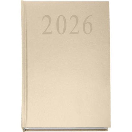 Naptár tervező A5 napi 2026 bézs