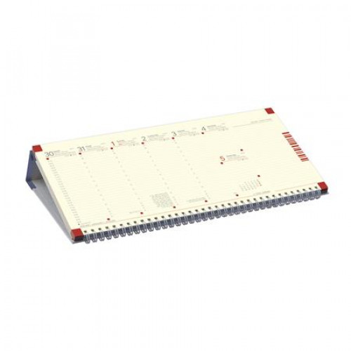 Toptimer Naptár asztali fekvő jegyzetblokkos kék (2026)