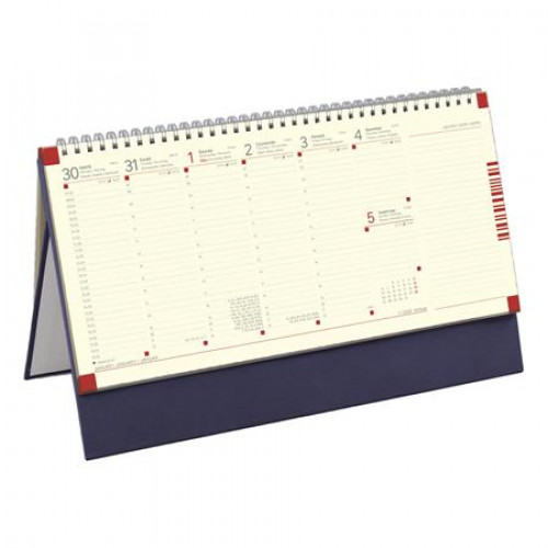 Toptimer Naptár asztali álló jegyzetblokkos kék (2026)