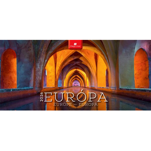 Dayliner Naptár asztali álló Európa (2026)