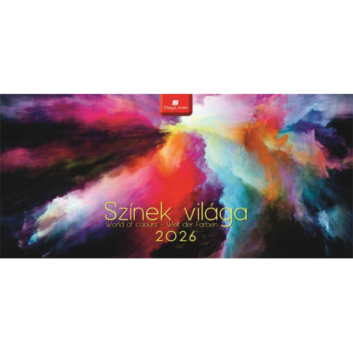 Dayliner Naptár asztali álló Színek világa (2026)