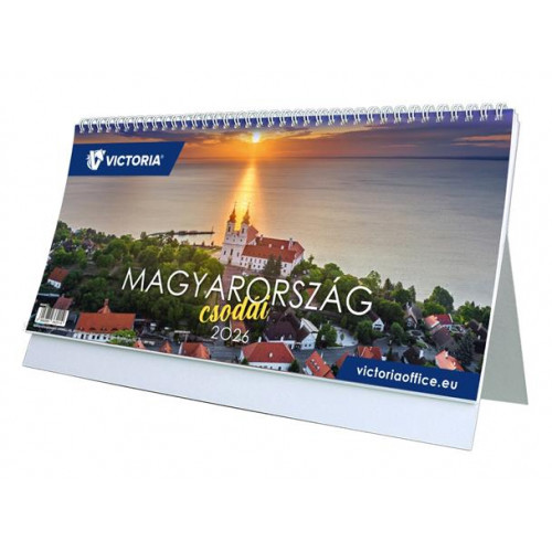 Victoria Office Naptár asztali álló Magyarország Csodái (2026 évi)