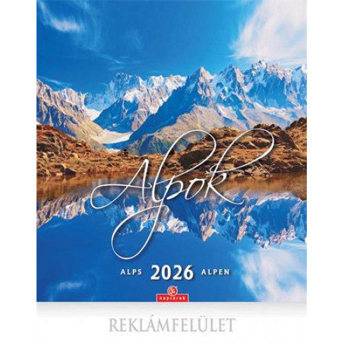 Csg Naptár fali Alpok (2026)
