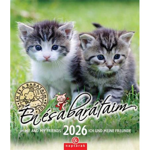 Csg Naptár fali Én és a barátaim (2026)