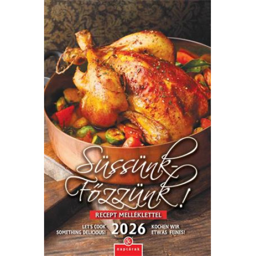 Csg Naptár fali Süssünk-Főzzünk (2026)