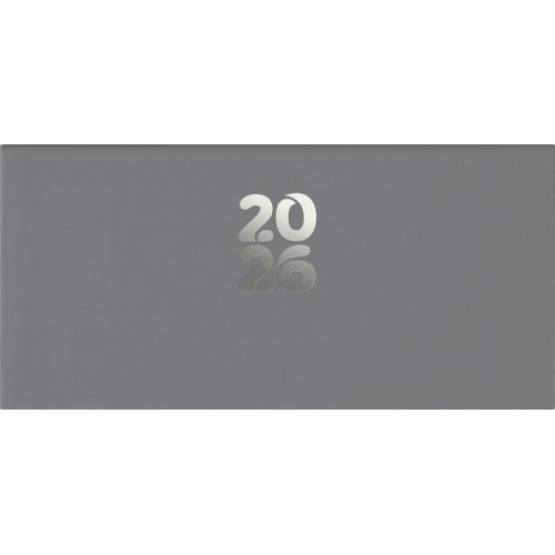 Dayliner Zsebnaptár fekvő elrendezésű Pannon szürke (2026)