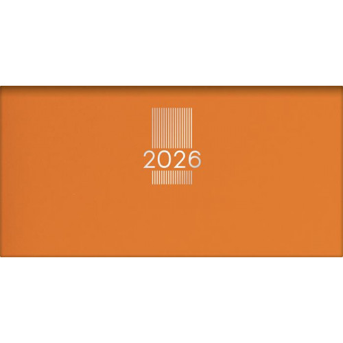 Dayliner Zsebnaptár fekvő elrendezésű MyPastel narancs (2026)
