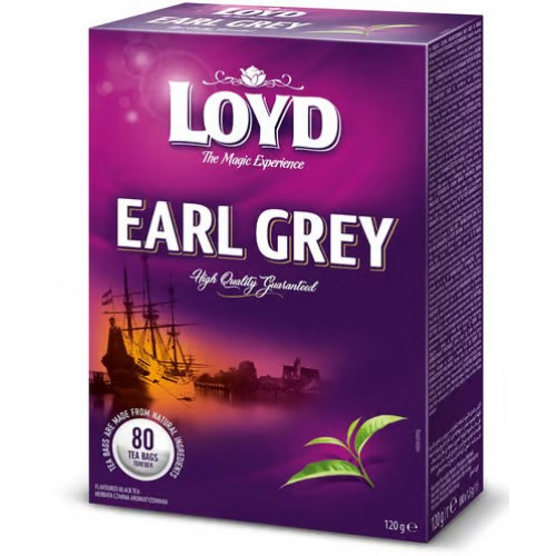 Loyd Fekete tea 80x1,5g Earl Grey