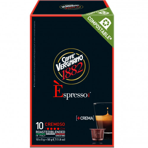 Vergnano Kávékapszula 10db Nespresso kompatibilis Oro