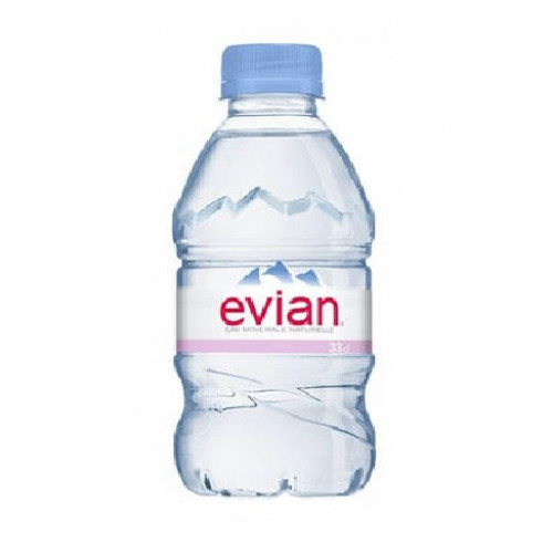 EVIAN Ásványvíz szénsavmentes 0,33l üveges visszaváltható DRS