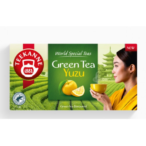 Teekanne Zöld tea 20x1,75g Green Tea YUZU