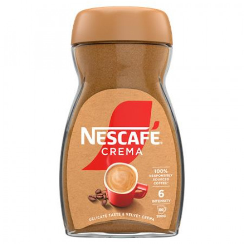 Instant kávé 200g üveges Nescafé Classic Crema