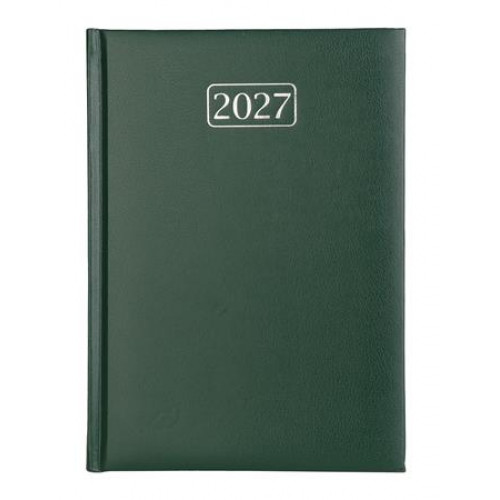 Victoria Office Naptár tervező A5 napi Chrono zöld (2027 évi)