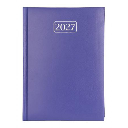 Victoria Office Naptár tervező A5 napi Chrono lila (2027 évi)
