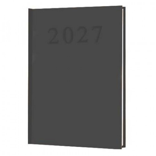Naptár tervező A5 napi fekete (2027)