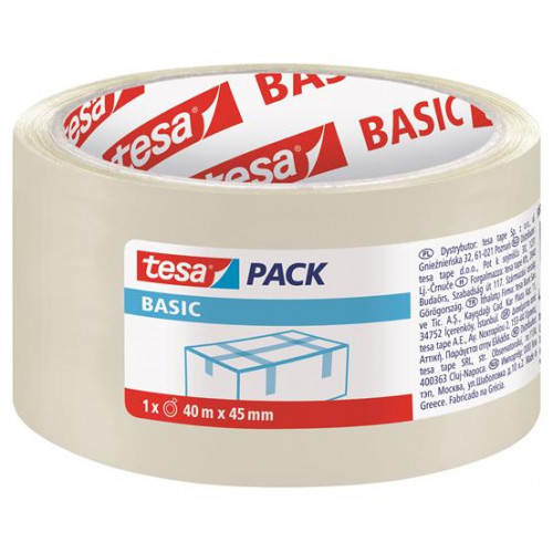 Tesa Csomagolószalag 45mmx40m átlátszó