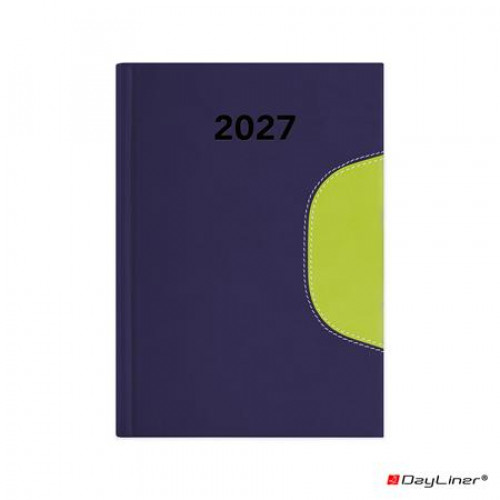 Dayliner Naptár tervező B6 heti Memphis kék-zöld (2027)