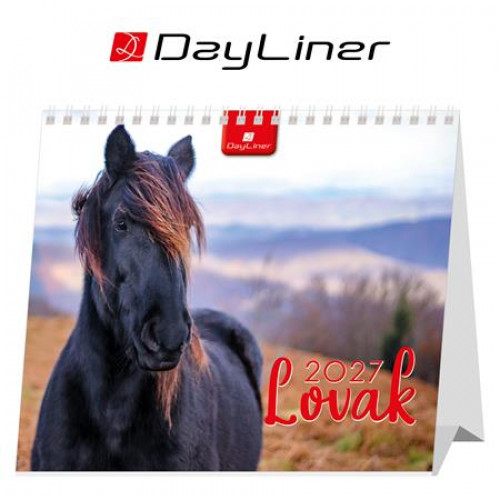 Dayliner Naptár asztali álló Lovak (2027)