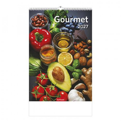 Toptimer Naptár fali Gourmet (2027)
