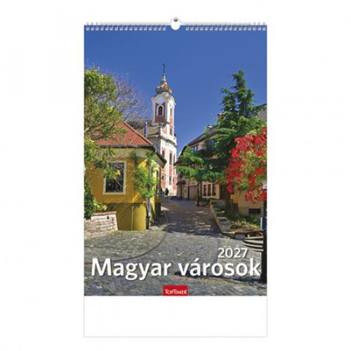 Toptimer Naptár fali Magyar városok (2027)