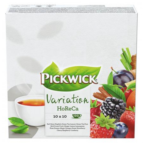 Pickwick Tea válogatás 100db-os Variációk Horeca 10 féle ízben