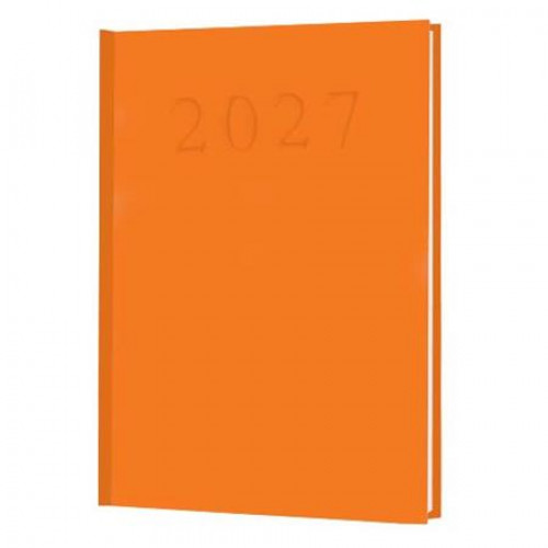 Naptár tervező A5 napi narancssárga (2027)