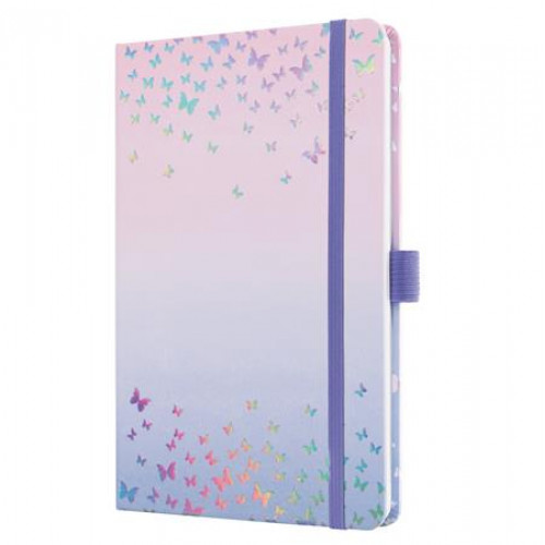 Sigel Naptár A5 heti kemény borító Jolie Butterfly Confetti Candy (2027)
