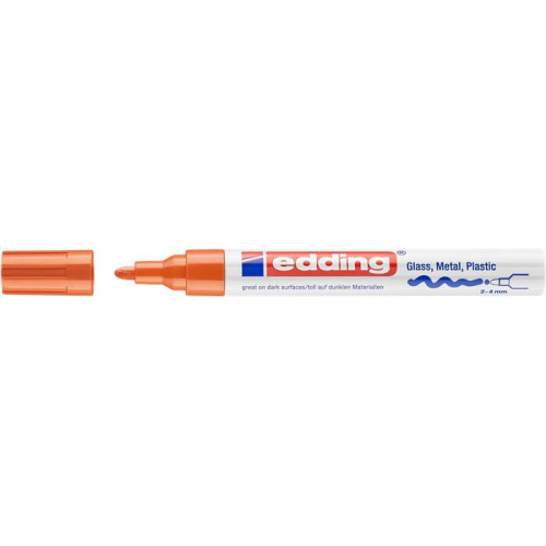 Edding Lakkmarker 2-4mm 750 narancssárga