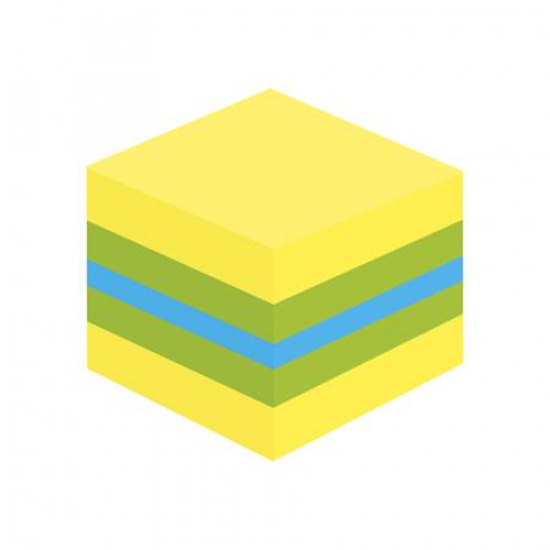 3M Postit Öntapadó jegyzettömb 51x51mm 400lap lime