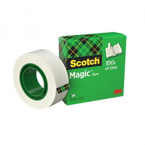 3M Scotch Ragasztószalag írható 19mmx33m Magic Tape 810
