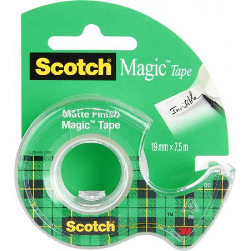 3M Scotch Ragasztószalag írható adagolón 19mmx7,5m Magic Tape810