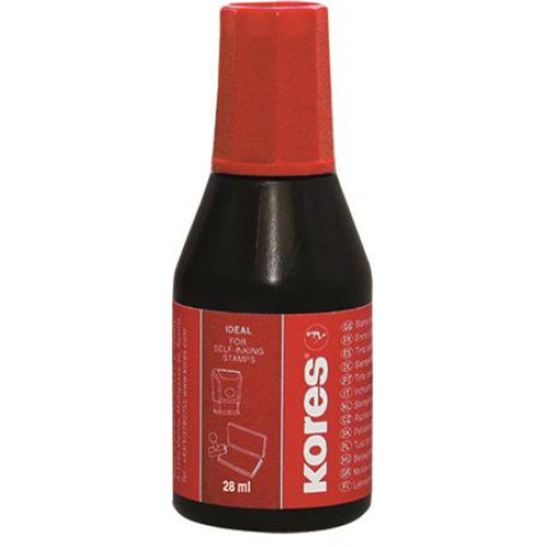 Kores Bélyegzőfesték 28ml piros