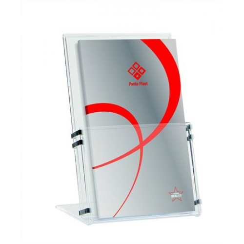 Panta Plast Prospektustartó asztali A6