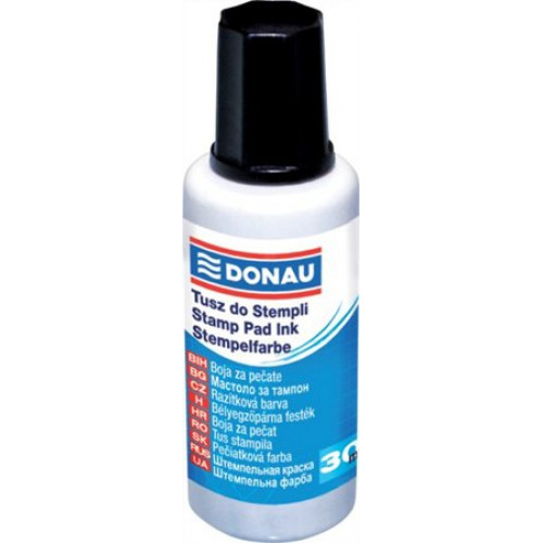 Donau Bélyegzőfesték 30ml fekete