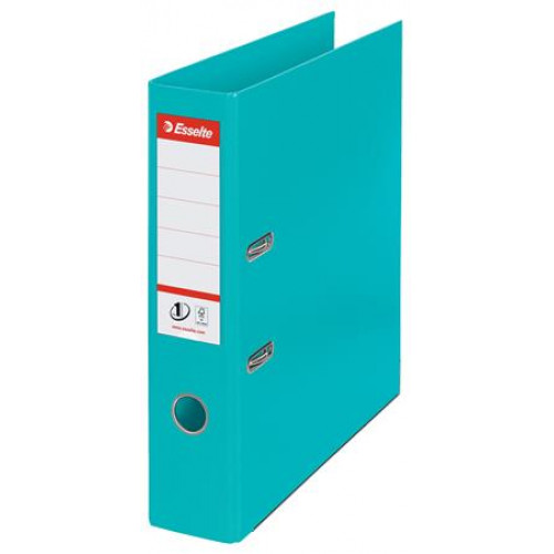 Esselte Iratrendező 75mm A4 élvédő sínnel Standard türkiz
