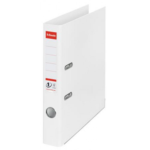 Esselte Iratrendező 50mm A4 élvédő sínnel Standard Vivida fehér